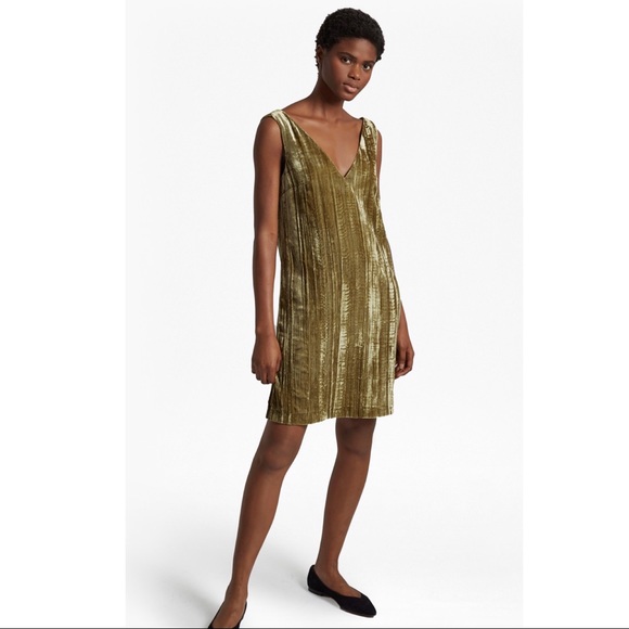 NEW FRENCH CONNECTION VELVET MINI DRESS - Picture 8 of 8